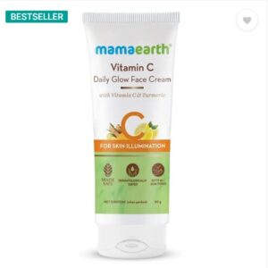 Vitamin C Daily Glow Face Cream With Vitamin C & Turmeric for Skin Illumination - 80 g